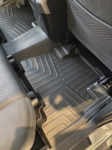 Коврики резиновые 3D LUX для Toyota Prado 150 (2013-н.в.) (задние)