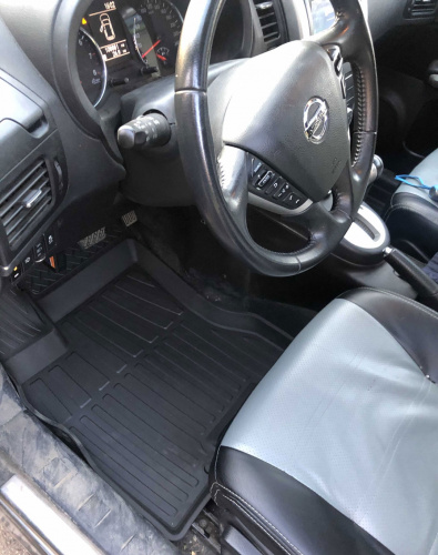 Коврики резиновые 3D PREMIUM для Nissan X-Trail II (2007-2015)