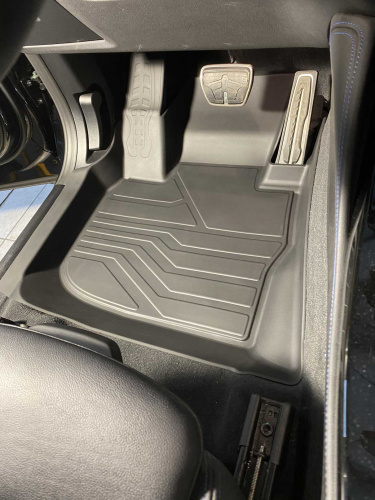 Коврики резиновые 3D LUX для BMW X4 (G02) (2018-н.в.) передние