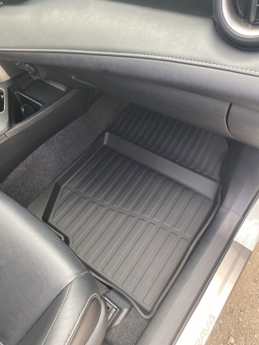Коврики резиновые 3D LUX для Toyota Rav4 (2013-2019)