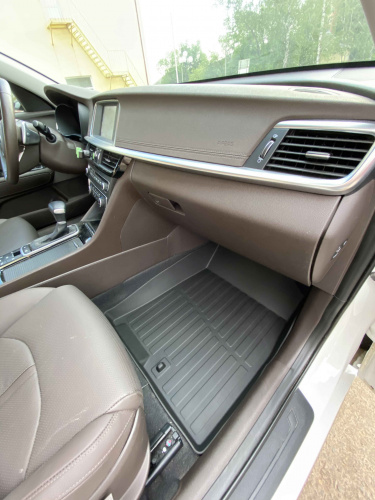Коврики резиновые 3D LUX для KIA Optima IV (2015-2020)