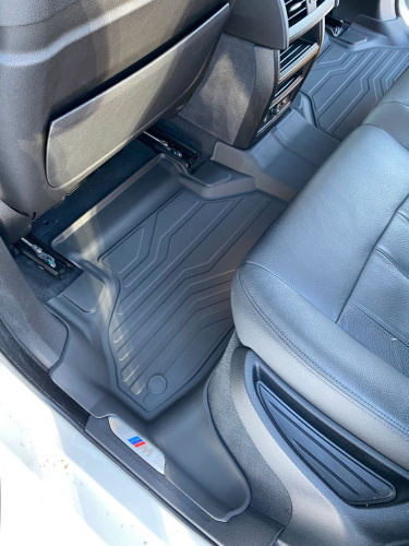Коврики резиновые 3D LUX для BMW X6 (F16) (2014-2019)