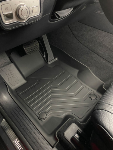 Коврики резиновые 3D LUX для Mercedes-Benz GLE Coupe (2019-н.в.) Передние