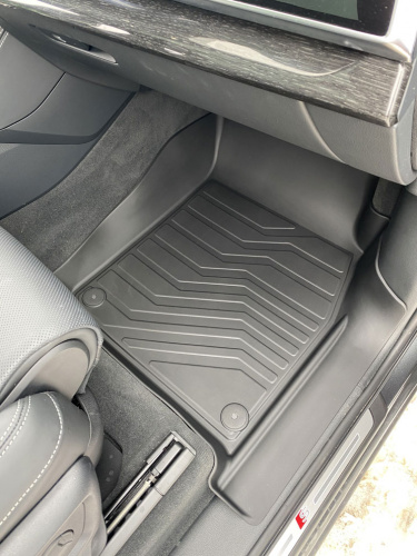 Коврики резиновые 3D LUX для Audi Q7 (2015-н.в.) Передние