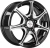Диск X'trike X-110 14х6 4x98 et 35 dia 58,5 BK/FP Диск X'trike X-110 14х6 4x98 et 35 dia 58,5 BK/FP