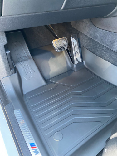 Коврики резиновые 3D LUX для BMW X6 (F16) (2014-2019)