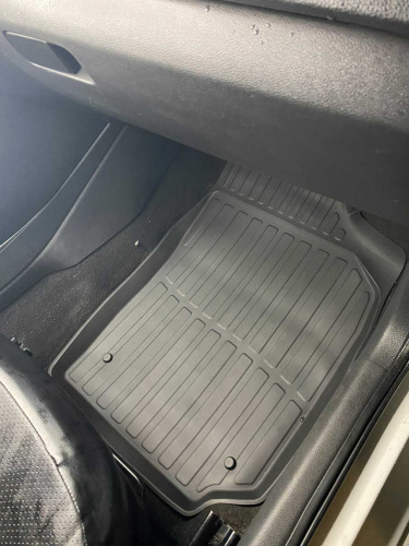 Коврики резиновые 3D LUX для Volkswagen Polo SD (2009-2020)